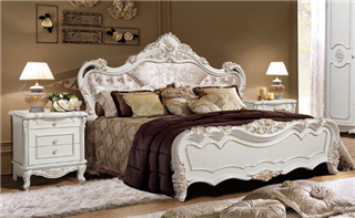 Фото кровать Спальня Роза Форест